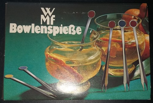 WMF: 6 x Bowlenspieße in original OVP