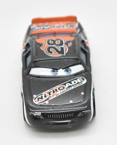 Disney Cars Nitroade #28 Alan Aiken Axler Lose Druckguss Auto Metall Serie Mattel - Bild 2 von 5