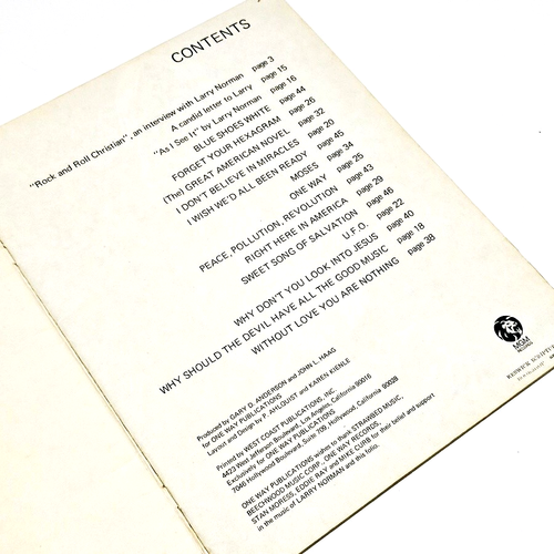 LARRY NORMAN Why Should The Devil Have All The Good Music Rare USA Songbook 1972 - Picture 2 of 10