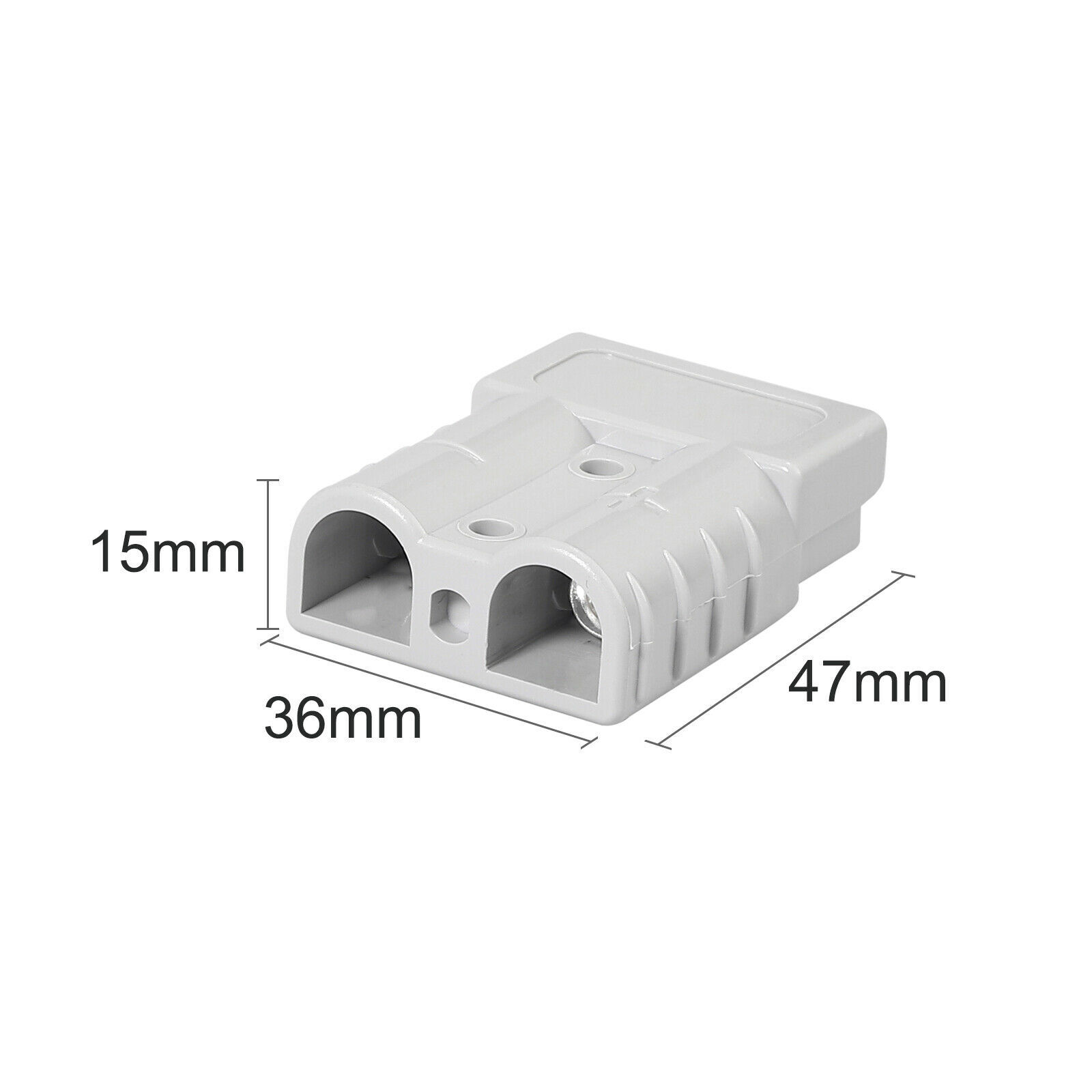 BLASHRD 2er-Set Batterie-Schnellkupplung 175 A, 600 V – Für Anderson-Stecker, Winden & Solaranlagen Batterie Schnellkupplung
