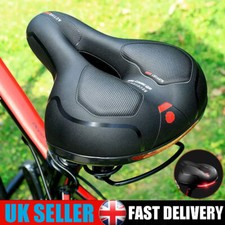 Extra Wide Big Bum Bike Saddle Seat Pad Bicycle Gel Soft Cushion For Bike E-bike