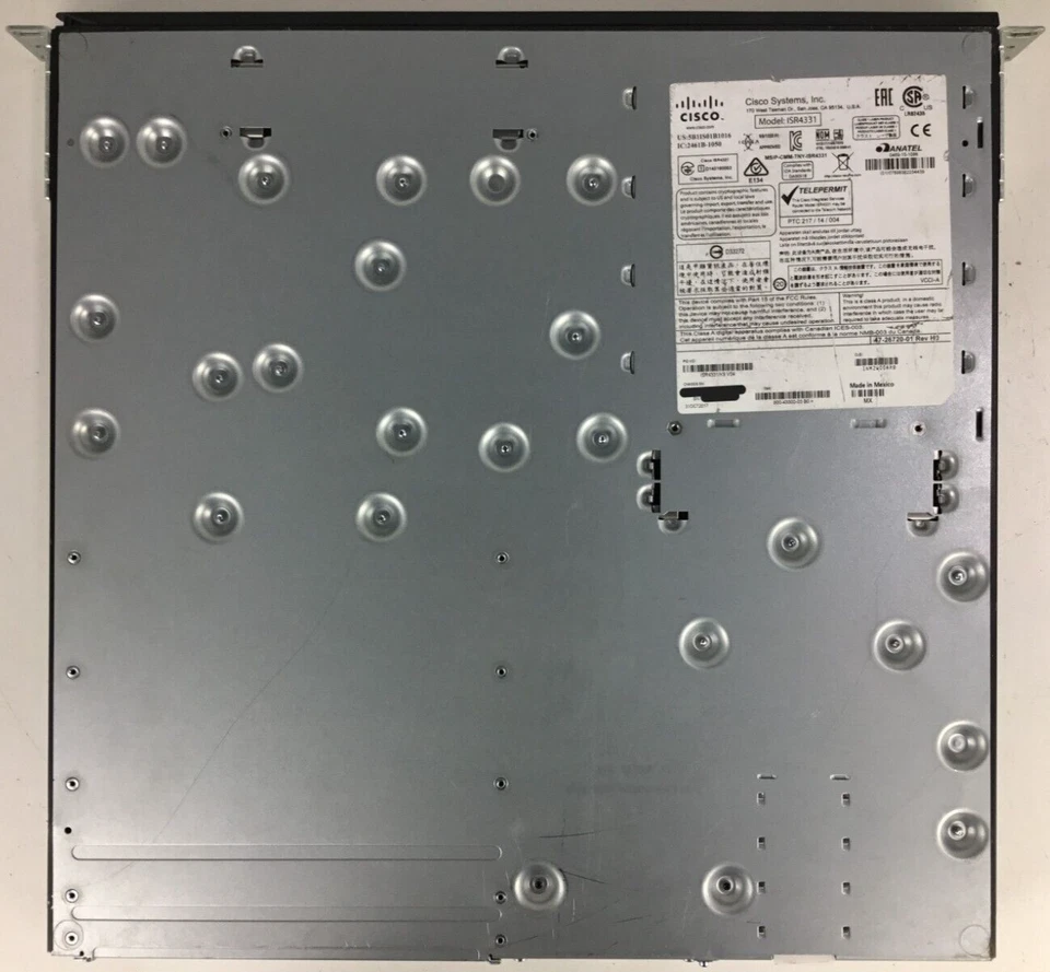Cisco ISR4331-AX/K9 AX BDL W/ APP, SEC, uck9, throughput, hseck9, PVDM4-3 "READ" - Image 4 of 4