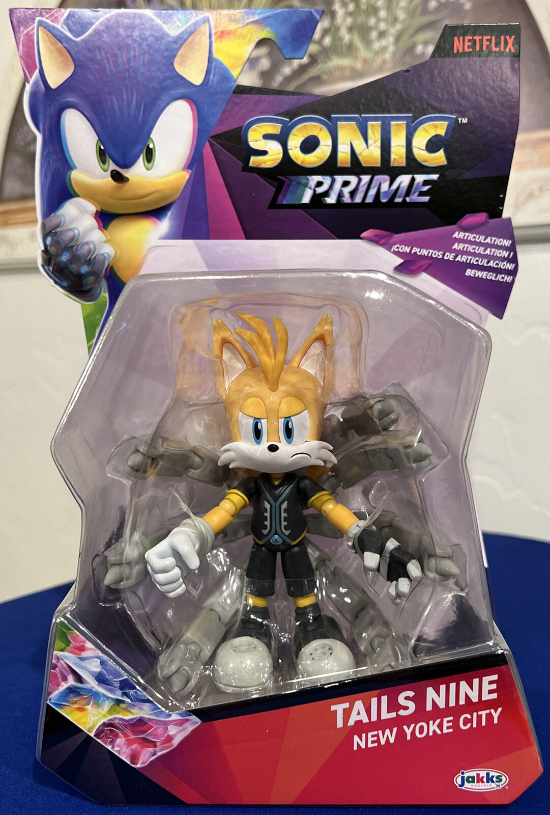 Netflix Sonic Prime, New Yoke City 2.5 Action Figures Multipack Collection