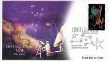A0-3945-3, 2005, Constellations, FDC, Pictorial Postmark, SC 3945, Add on Cachet