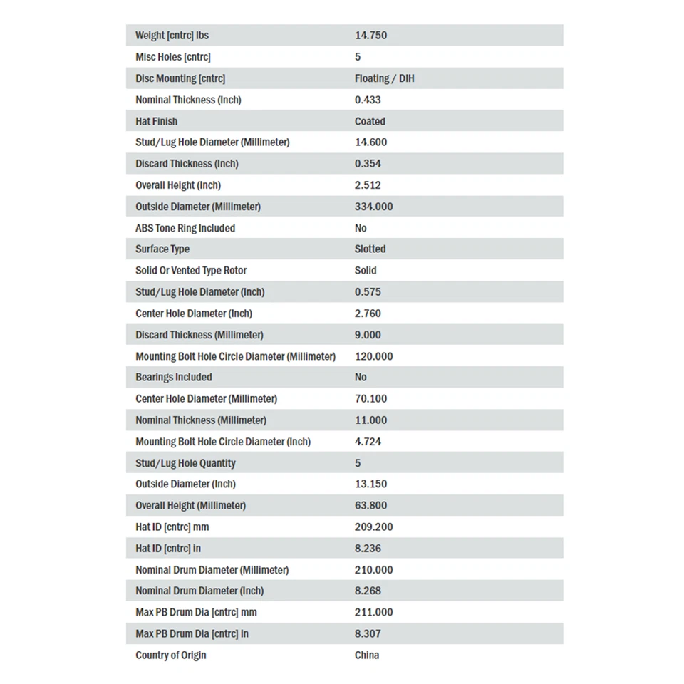 Rotor de freno de disco StopTech Sport ranurado trasero derecho para Acura MDX, Honda Odyssey Foto 3 de 4