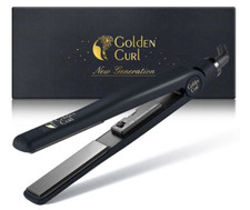 Golden Curl GL806 Gl&auml;tteisen | Keramik Haargl&auml;tter f&uuml;r alle Haartypen | NEU&OVP