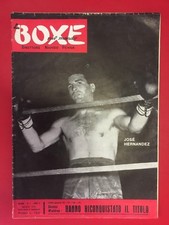 LA BOXE NEL MONDO n.5/1956 (ITA) JOSE' HERNANDEZ Rivista Pugilato (vedi INDICE)