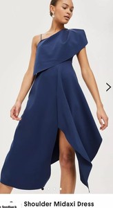 topshop midaxi dress