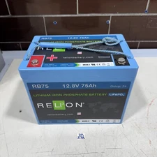 *NEW* RELiON RB75 Lithium Iron Phosphate (LiFePO4) Battery 12VDC 75Ah