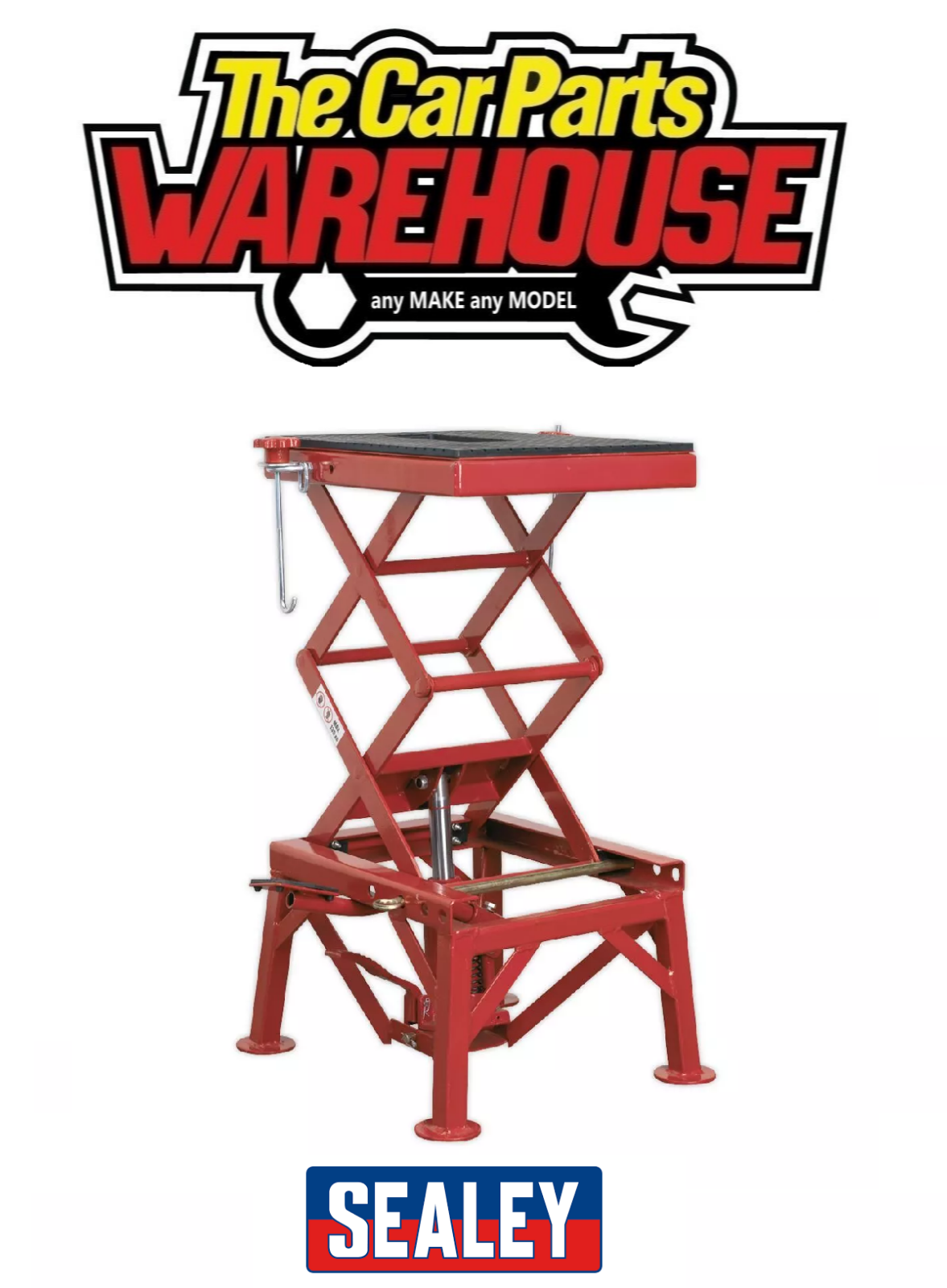 Sealey MC135 Motorcycle Lift Off-Road/Trials Bikes 135kg