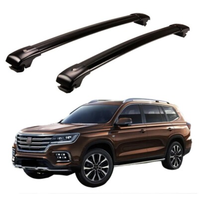 Crossbar Fit for Roewe RX8 2018-2023 Cross bar Roof Rack Rails Black