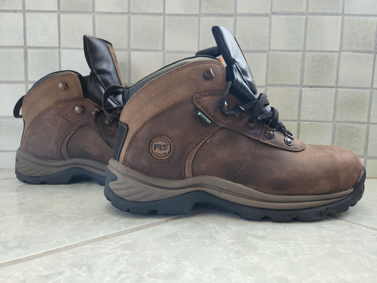 Timberland Pro Men's Flume Work waterproof Boot Steel toe | eBay