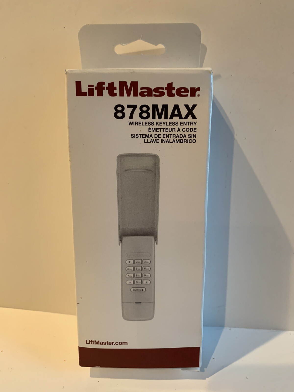 Liftmaster 878MAX Keyless Wireless Entry Garage Door Keypad INSTITUTO