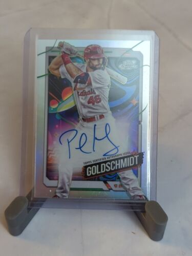 24 Topps Cosmic Paul Goldschmidt Auto A2