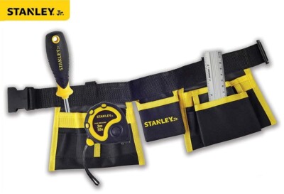 Stanley Heavy Duty Tool Belt, Junior Kids Tools Multi Pockets