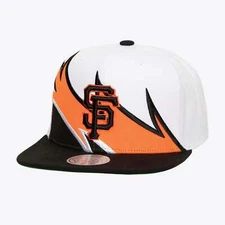 MENS MITCHELL & NESS MLB WAVERUNNER SNAPBACK GIANTS