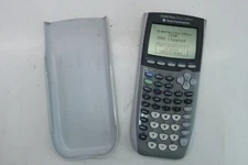 Texas Instrument TI-84 Plus Silver Edition Graphing Calculator Gray Please Read
