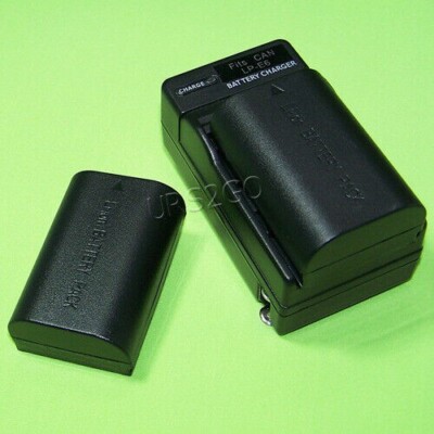 Long Life 2x 2000mAh Durable Battery+Travel AC Charger Fits Canon EOS 5D Mark IV