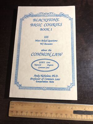 Blackstone Basic Courses Book 1 