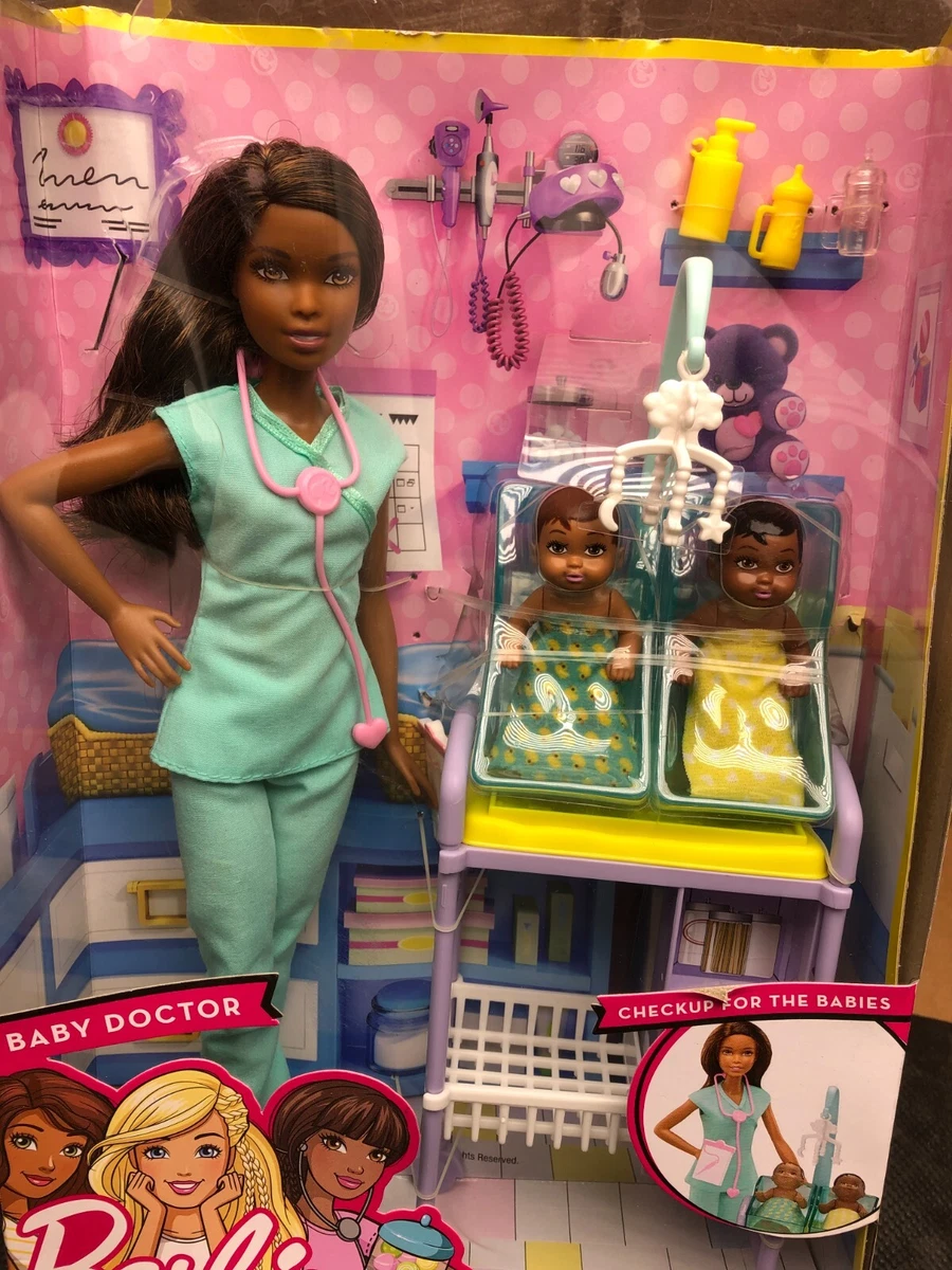 Barbie You Can Be Anything Baby Doctor Doll and Playset