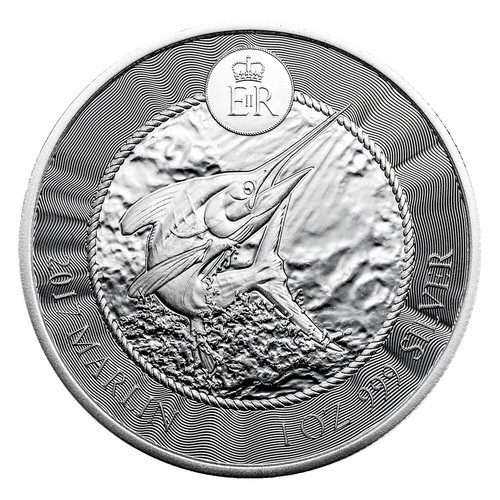 2017 Fiji 1 oz Silver Hokusai The Great Wave BU Coin Mintage