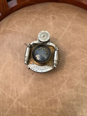 Brass Bausch & Lomb Camera Unicum Shutter Symmetrical 4x5 Lens Rochester Camera