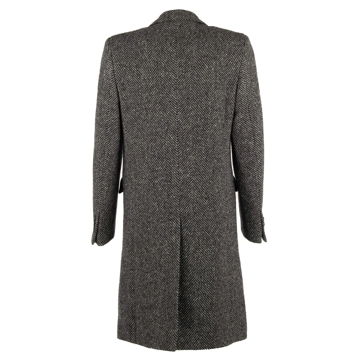 Grey herringbone deals coat