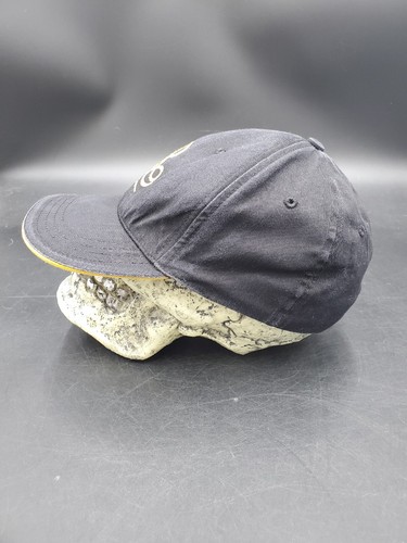 RR All Team Rider small Black Fitted Baseball Hat Cap gold embroidery - Picture 2 of 6