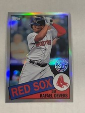 2020 Topps Rafael Devers 1985 35th Anniversary Refractor Red Sox