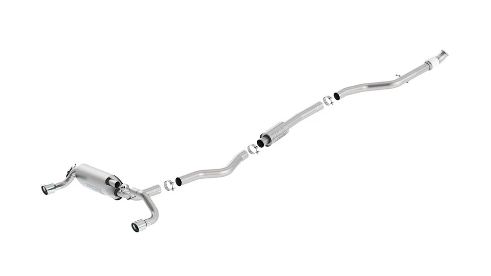 Borla 140580 ATAK Catback Exhaust for 2012-2016 BMW 335i 3.0L 6 Cyl. Sedan Foto 2 de 3