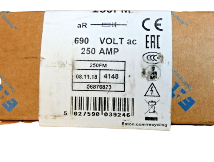 Bussmann 250FM Bolted Tag Fuse Inc VAT