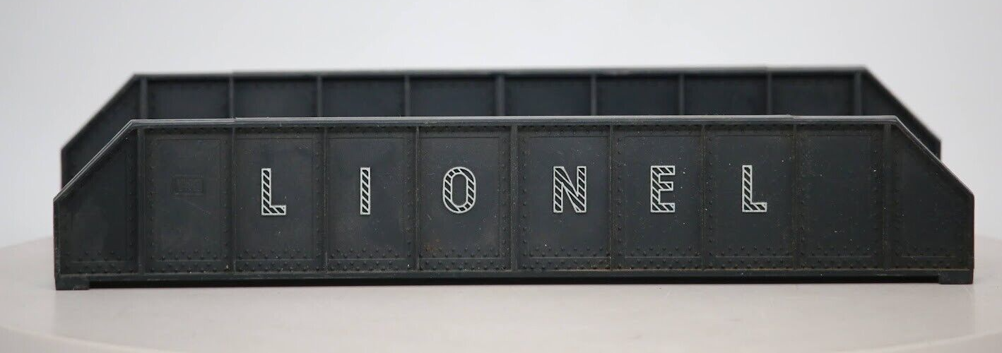 Vintage Lionel No 214 Black Diecast Plastic Girder Bridge Train Accessory  
