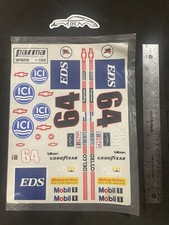 Parma Vintage RC decal sheet  1360 Intrepid 1/10th 9x12"