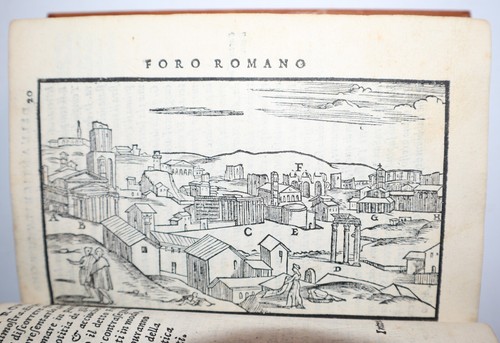1569 Antichita della Citta di Roma Bernardo GAMUCCI 2nd Ed Illustrated Map - Picture 9 of 24