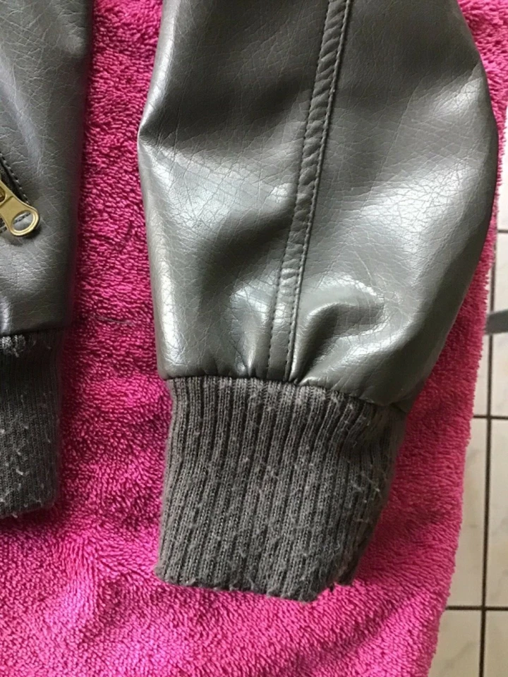 Beverly Hills Polo Club Niñas Chaqueta Gris Talla 14 Foto 3 de 4