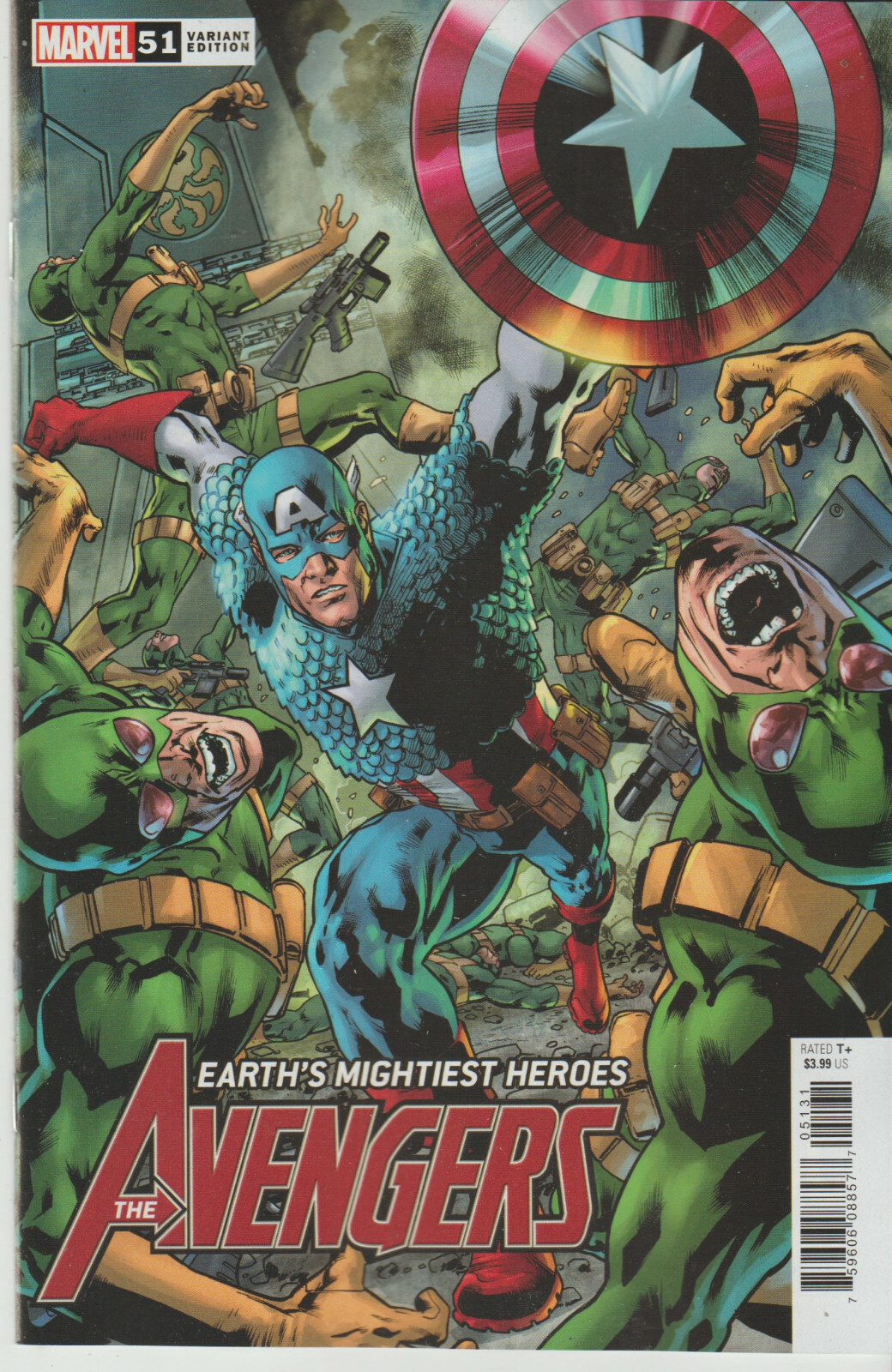 MARVEL COMICS AVENGERS #51 FEBRUARY 2022 HITCH VARIANT 1ST PRINT NM