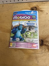 Vtech MobiGo Monsters University Touch Learning System Game Disney 11 Games New