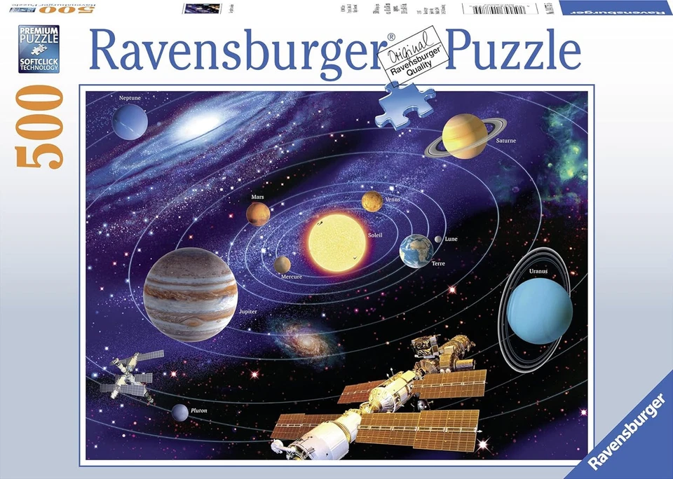 Ravensburger Puzzle 500 Teile Sonnensystem 14775 Premium Softclick - Bild 1 von 1