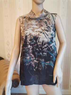 MAX MARA Studio Damen Seidenbluse TOP SEIDE edel M wie Neu BLUSE Blouson