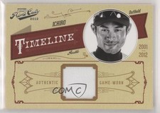 2012 Playoff Prime Cuts Timeline Materials 6/49 Ichiro Suzuki Ichiro #23 HOF 0c3