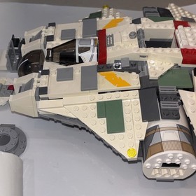 LEGO STAR WARS REBELS 75053 THE GHOST PHANTOM SHIP ONLY ( Incomplete & No Figs )