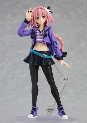 [NEW] figma 493 Fate/Apocrypha Rider of Black Astolfo Casual Ver. Action Figure