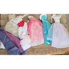 Vintage Barbie Fashion Doll Dresses Lot 6pc Princess Gowns 11.5 inch Scale