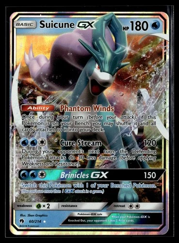 Suicune-GX Lost Thunder #200