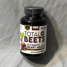 Force Factor Total Beets Blood Pressure Beet Root CoQ10 Hawthorn Berry 90ct