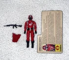 1985 Vintage GI Joe Lot Cobra Crimson Guard Trooper 100% Complete File Card