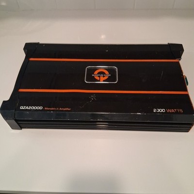QUANTUM AUDIO QAZ2000D MONOBLOCK AMPLIFIER 2000W Untested Read