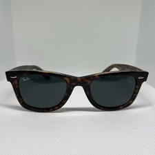 Ray-Ban Sunglasses RB2140 Original Wayfarer Tortoise Frame Grey Lenses 50mm