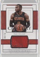 2016-17 Panini National Treasures Century Materials 91/99 Paul Millsap #75 4k8
