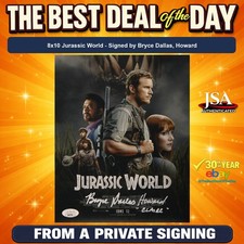 Bryce Dallas Howard Signed 8x10 Photo Jurassic World JSA Private Signing